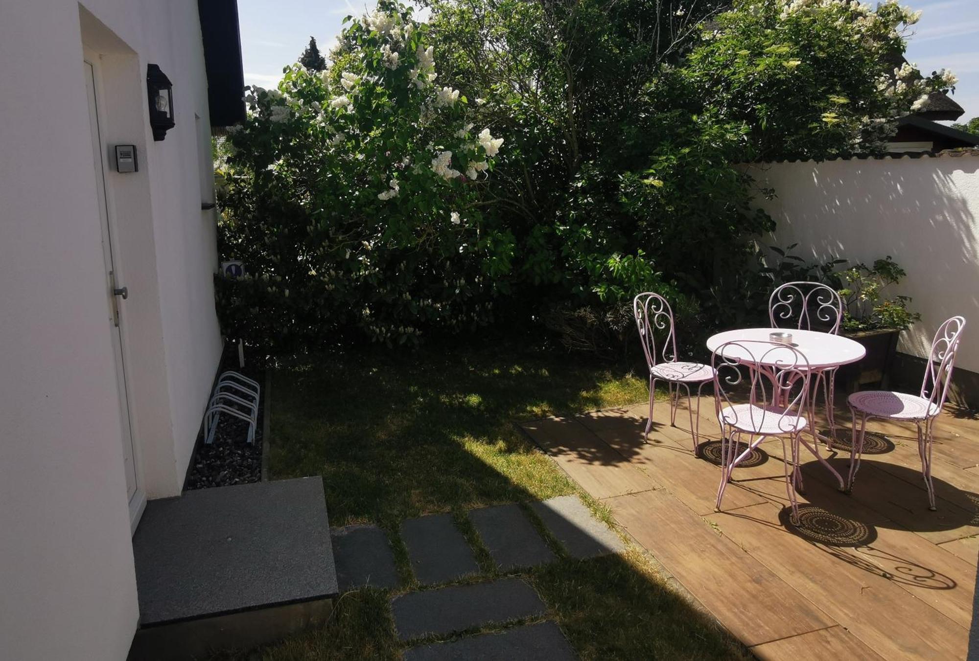 Reetferienhaus - Schaprode Hafen Exteriör bild
